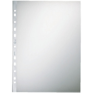 LEITZ Pochette perforée, A4, PP, transparent, 0,08 mm
