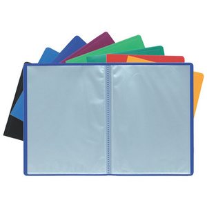 EXACOMPTA Protège-documents, A4, PP, 60 pochettes, bleu  - 55087