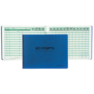 EXACOMPTA Piqûre 'SCI COMPTA', 240 x 320 mm, 80 pages