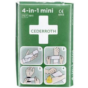 CEDERROTH Bandage hémostatique 4-en-1, mini