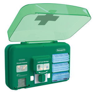 CEDERROTH Kit de premiers secours Wound Care Dispenser Blue