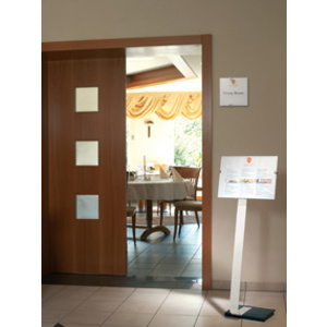 DURABLE Support d'informations CRYSTAL SIGN support, A3