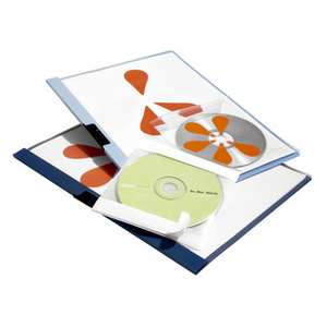 DURABLE Pochette autoadhésive pour CD/DVD FIX, en PP  - 46305
