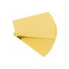 herlitz Intercalaires, pour format A4, carte lustrée, jaune