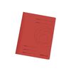 herlitz Chemise à lamelle easyorga, carte lustrée, rouge