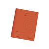 herlitz Chemise à lamelle easyorga, carte lustrée, orange