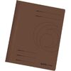 herlitz Chemise à lamelles easyorga, carte lustrée, marron