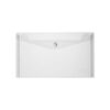 herlitz Pochette à documents format DL, PP,blanc/transparent