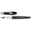 herlitz Stylo plume my.pen, plume: M, blanc / noir