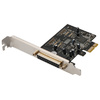 DIGITUS Carte PCI Express parallèle, 1 port + Low Profile