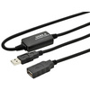 DIGITUS Câble de rallonge USB, mâle-femelle, 10 m,USB-A mâle