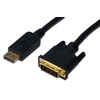 DIGITUS Câble adaptateur DisplayPort, DP - DVI-D 24+1, 3,0 m