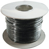 DIGITUS Câble téléphonique, 100 m, 6 fils, plat, noir