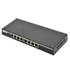 DIGITUS Switch de bureau Gigabit Ethernet PoE, 8 ports
