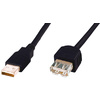 DIGITUS Rallonge USB 2.0, 1,8 m, beige