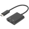 DIGITUS Adaptateur USB, USB-C + prise jack 3,5 mm, 0,2 mm