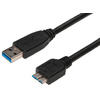 DIGITUS Câble de raccordement USB 3.0, USB-A - USB-B micro