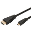 DIGITUS Câble de raccordement High Speed, HDMI-A - HDMI-D