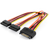DIGITUS Câble d'alimentation interne en Y, SATA 15 broches