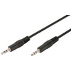 DIGITUS Câble audio, 2x jack 3,5 mm, 1,5 m