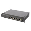 DIGITUS Switch 10' Gigabit Ethernet PoE, 8 ports