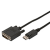 DIGITUS Câble adaptateur, DisplayPort - DVI-D, 2,0 m, par 10