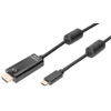 DIGITUS Câble adaptateur, USB-C - HDMI-A, 2,0 m