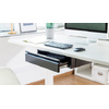 DIGITUS Tiroir de bureau, noir-mat