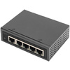 DIGITUS Extenseur industriel PoE Gigabit, 5 ports