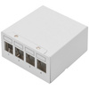 DIGITUS Panneau de brassage modulaire Desktop, 4 ports