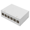 DIGITUS Panneau de brassage modulaire Desktop, 6 ports