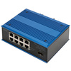 DIGITUS Commutateur industriel Gigabit Ethernet PoE