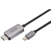 DIGITUS Câble adaptateur Mini DisplayPort 8K, mini DP-HDMI-A