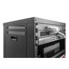 DIGITUS Monture universelle 19', avec roulettes, 16 U, noir