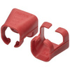 DIGITUS Clip de couleur pour câble patch, rouge