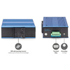 DIGITUS Switch industriel Gigabit Ethernet, 4+2 ports