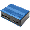 DIGITUS Switch industriel PoE Gigabit Ethernet, 4+2 ports