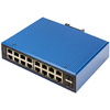 DIGITUS Switch industriel Gigabit Ethernet, manageable L2