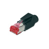 HIROSE Connecteur modulaire mâle TM 21, cat. 6, set de 10