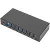 DIGITUS Hub USB 3.0 Industrial Line, 7 ports, noir