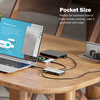 DIGITUS Station d'accueil de voyage, USB-C, 7 ports
