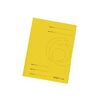 herlitz Chemise à rabats easyorga, A4, carte lustrée, jaune