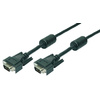 LogiLink Câble VGA pour moniteur, mâle - mâle, noir, 20 m