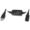 LogiLink Rallonge USB 2.0, 10 m