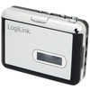 LogiLink Walkman, avec fonction convertisseur, noir/argent