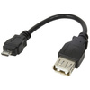 LogiLink Câble adaptateur micro USB-B mâle - USB-A femelle