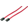 LogiLink Câble Serial ATA, 0,30 m, rouge