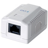 LogiLink Prise RJ45 Kat.6, blanc pur, blanc pur (RAL9010)