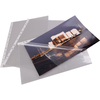 proOFFICE Pochette perforée, A4, film PP, transparent