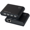 LogiLink Kit Extender USB 2.0, avec hub USB 4 ports